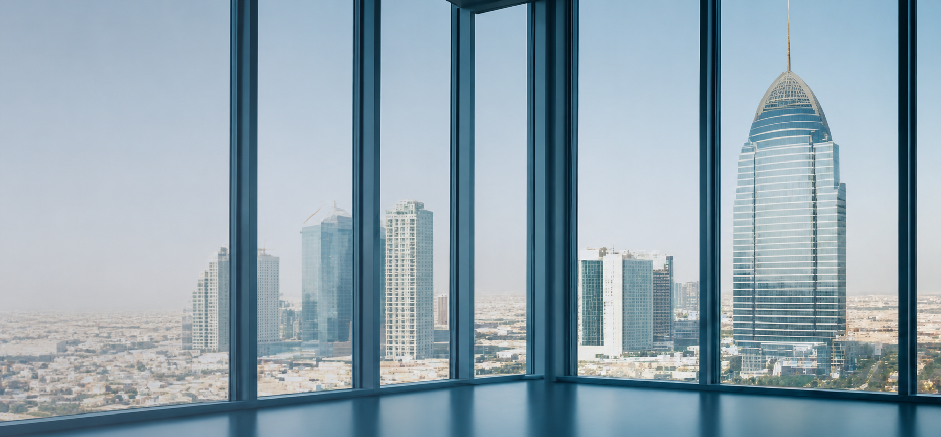 Modern architectural office space in Riyadh.